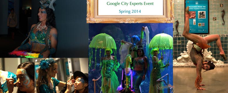 aquatic entertainment package for google by Catalyst Arts