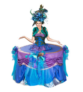 lady table living tables & champagne skirts in Los Angeles