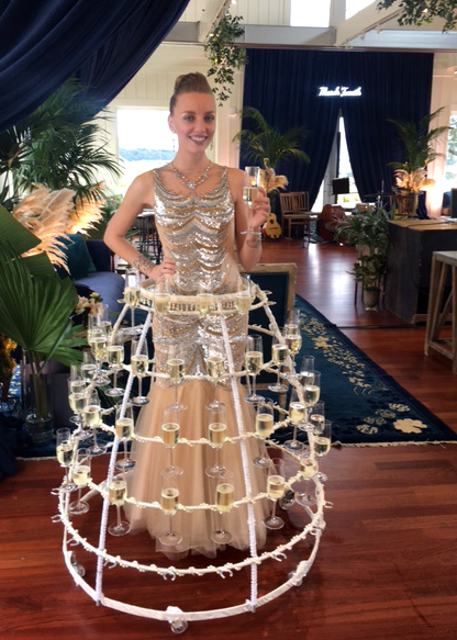 Champagne Glass Dress
