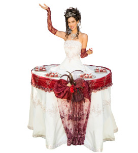 lady table living tables & champagne skirts in Los Angeles