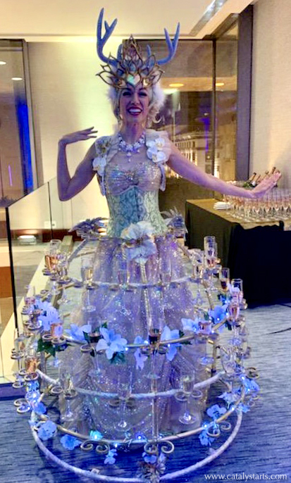 Fairy Champagne Dress by Catalyst Arts 