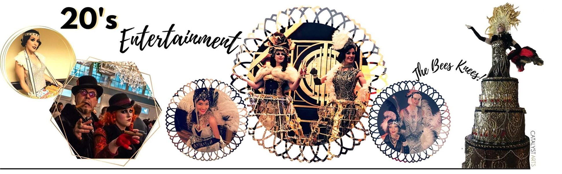 20's Gatsby Entertainment by Catalyst Arts in California