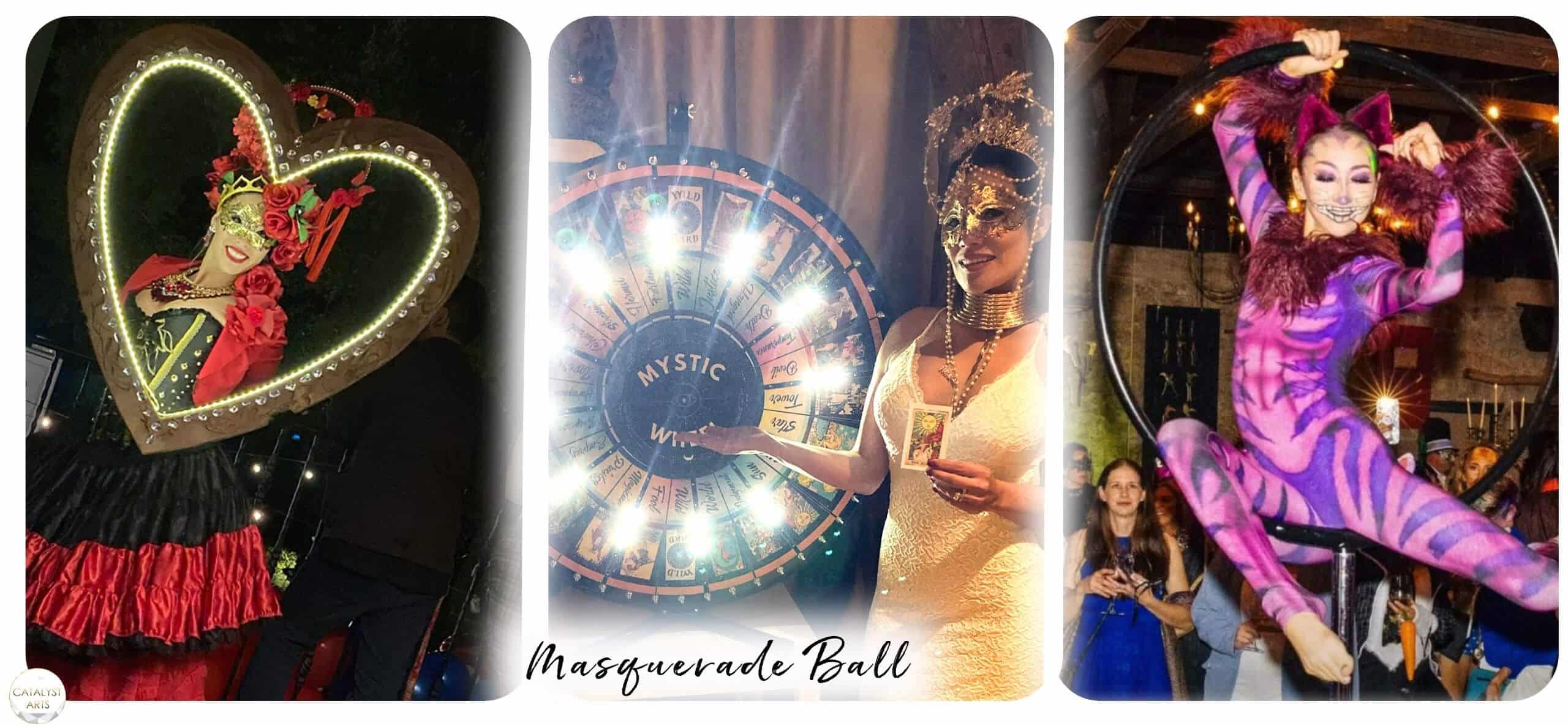 Masquerade Ball Entertainment at Buena Vista Winery by Catalyst Arts 