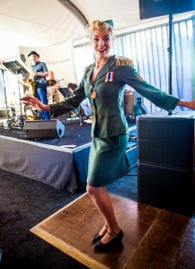 Air Stewardess Tap Dancing