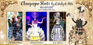 Champagne Skirts by Catalyst Arts