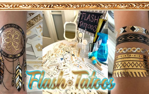 FlashTattoos Flash Tattoos & temp tattoo artist for events by www.catalystarts.com