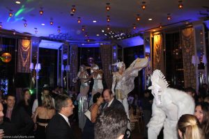 Contortionist Elena Sanders at VIP New Years Event in San Francisco for Catalyst Arts Entertainment