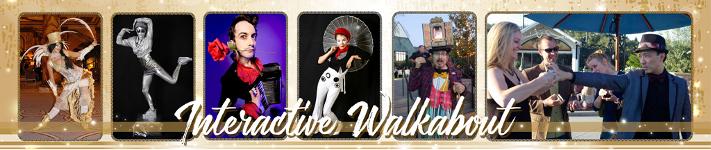 interactive walkabout characters by www.catalystarts.com