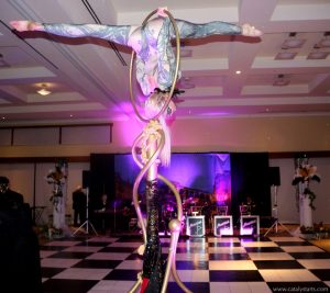 Cirque Aerialist Talent for Events by Catalyst Arts Entertainment