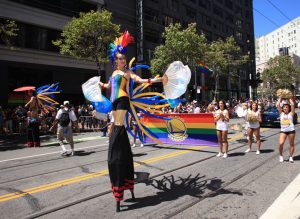 Rainbow Warrior Stilts