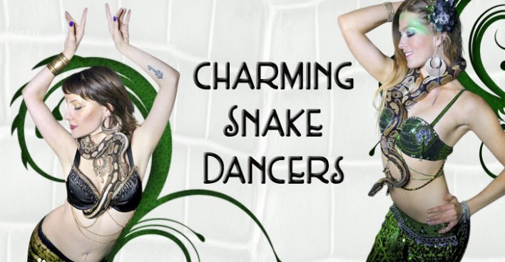 SnakeDancerBanner Snake dancers & snake charmers by Catalyst Arts entertainment company in California