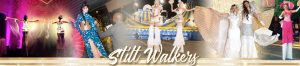 stilt walkers by catalyst arts