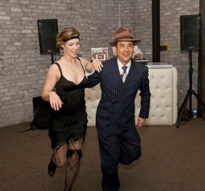 Swing Dancing couple jitterbugs Lindy hop- Catalyst Arts
