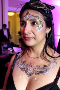 Catalyst Arts Airbrush Artists- airbrush face & body paint at Corporate event in SF Bay Area