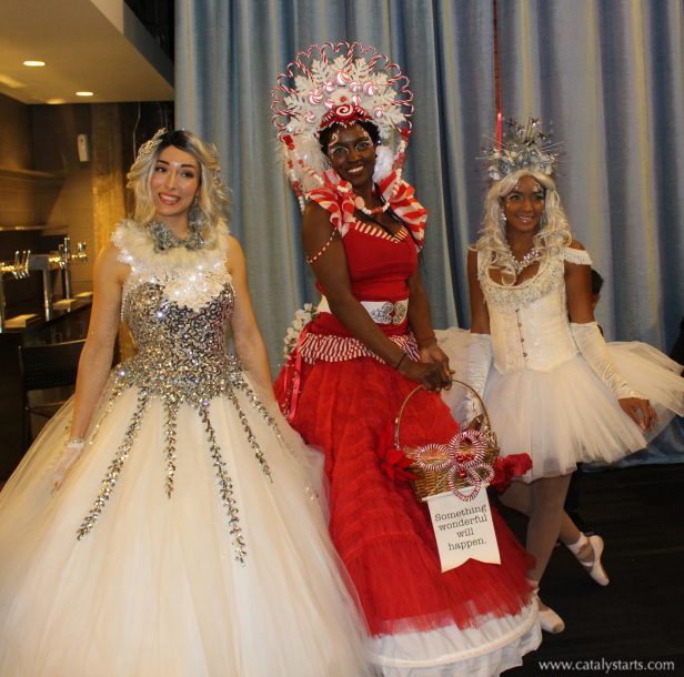 3_Princesses_compass Holiday Princesses by Catalyst Arts Entertainment in California - www.catalystarts.com