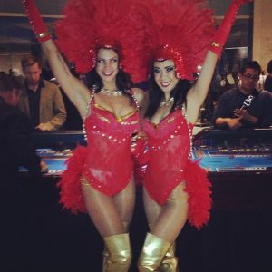 Vegas Showgirl Duo