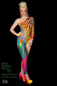 Colorful Full Body Paint