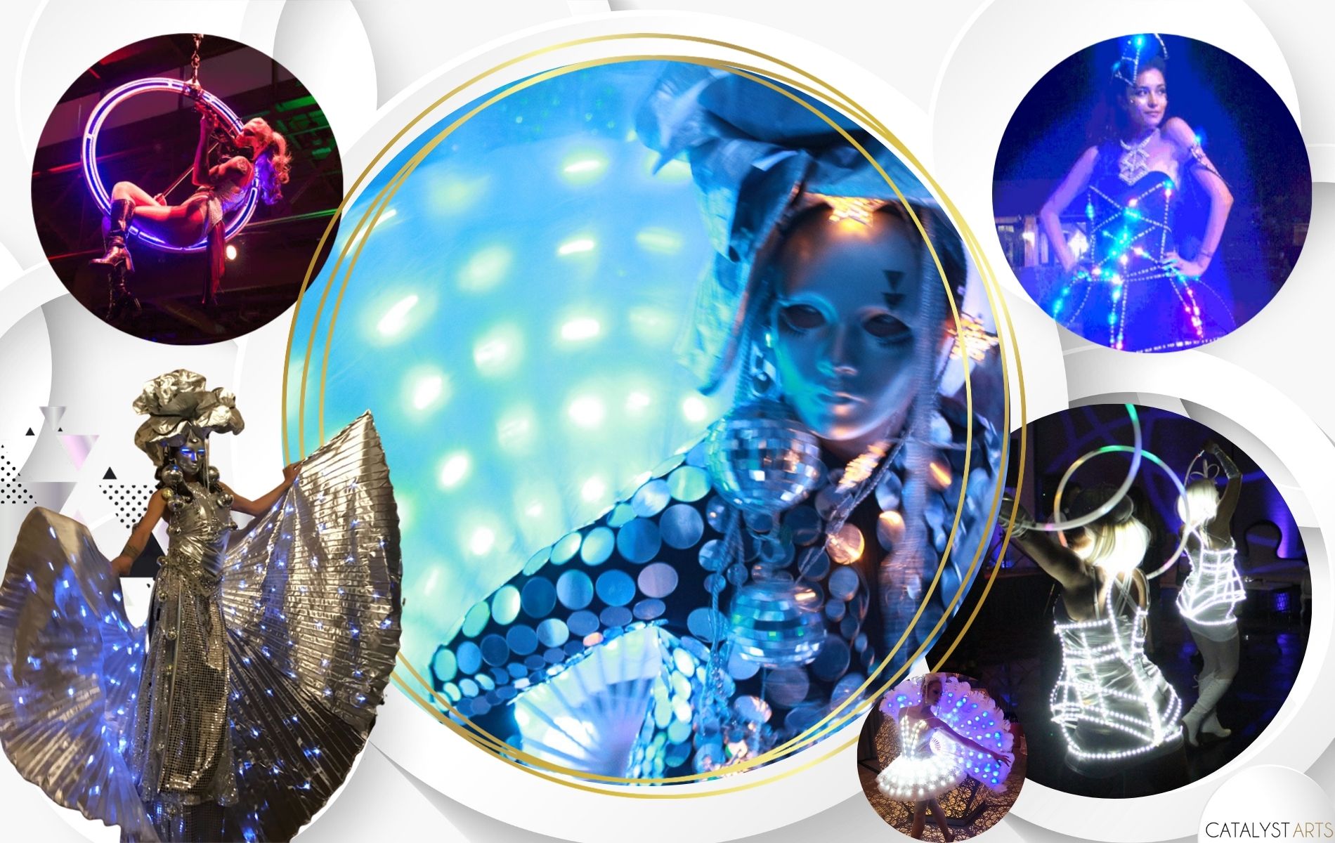 Catalyst Arts Entertainment Agency Illuminated Futuristic talent booking