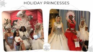 Holiday Princess & Strolling Holiday Party Performers by Catalyst Arts