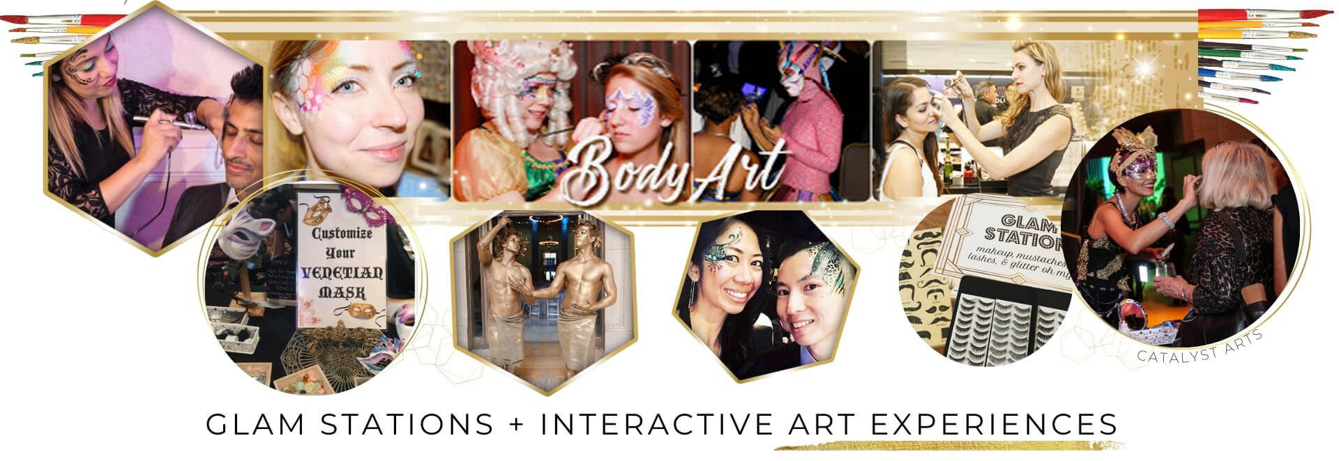 Face Paint Body Art & Art Experiences for Events by Catalyst Arts