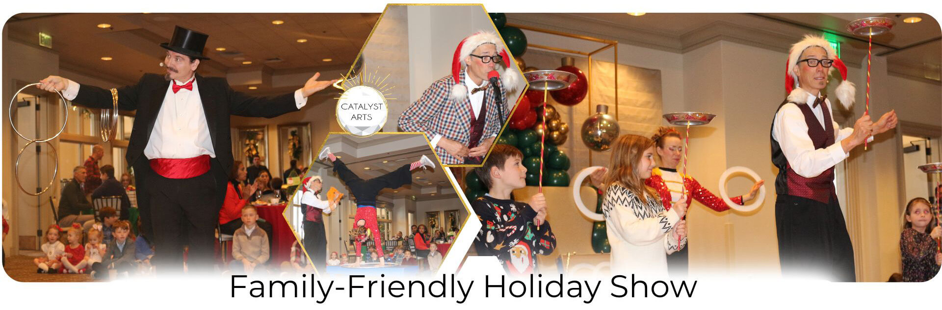 Kid friendly holiday stage show in the SF Bay Area with Catalyst Arts