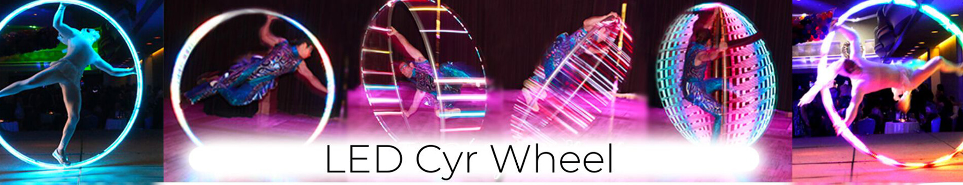 LED Cyr Wheel booking Catalyst Arts 