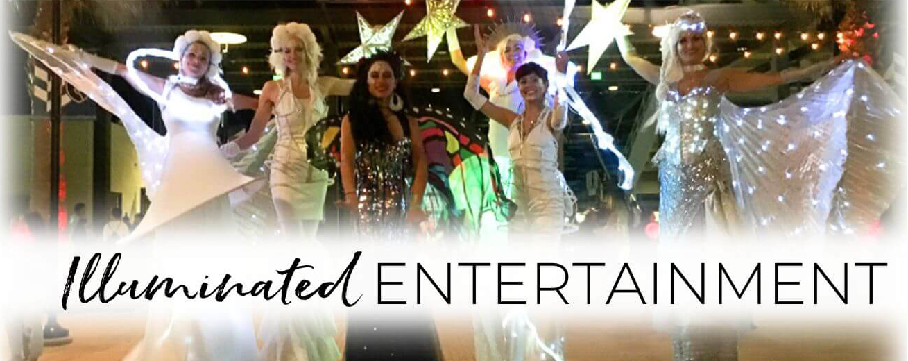 LED Dancers & Light up Entertainment - illuminated entertainment booking with Catalyst Arts
