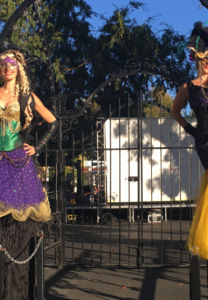 Great America Stiltwalker Duo