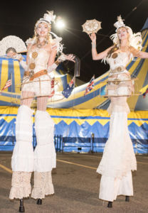 Cirque Stiltwalker Duo