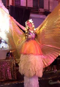 Golden Fairy Stiltwalker