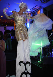 Futuristic Stiltwalker