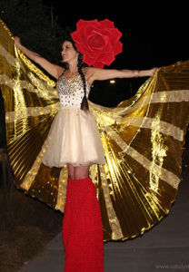 Red-Gold-Stilt-Walker Catalyst Arts