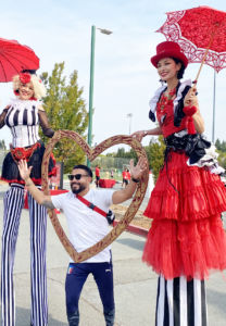 Hire Stilt Walkers for Parties and Events | Catalyst Arts