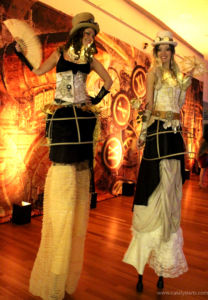 Gorgeous Stilt Walkers by Catalyst Arts Entertainment Californa- steampunk stilts