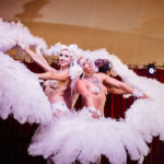 feather fan burlesque dancers of metamorphosis ballet