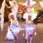 Futuristic dancers & cirque & interactive entertainment by Catalyst Arts SF Bay Area
