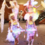 Futuristic dancers & cirque & interactive entertainment by Catalyst Arts SF Bay Area