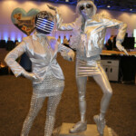 Silver Tech Living Statues by Catalyst Arts Entertainment