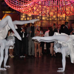 Venetian Statue Contortionist Acrobatic duo by Catalyst Arts Entertainment SF