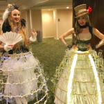 Circus Champagne Skirt Duo