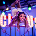Aerialist Cirque lyra performer Christine