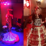 Circus Champagne Skirt + Circus hospitality entertainment by Catalyst Arts