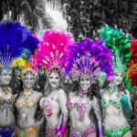 Colorful Samba Showgirls