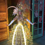 Golden Champagne Skirt Showgirl