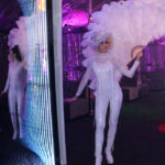 White Feather Fan Showgirl, Greeter, Dancer & Performers by Catalyst Arts Entertainment