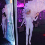White Feather Fan Showgirl, Greeter, Dancer & Performers by Catalyst Arts Entertainment