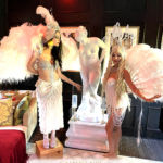 Peacock Pearl Showgirls - private party vignette booking by Catalyst Arts