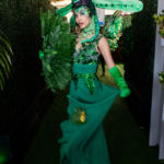 Catalyst Art Talent wearing a Green Dragonfly cosume at ILEA Secret Garden Gala in SF