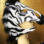 zebra headdress