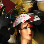 card and feather headdress